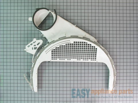 Dryer Lint Chute Assembly – Part Number: WE14X25080