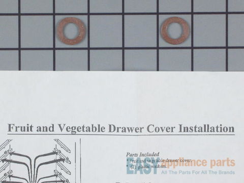 Crisper Drawer Cover – Part Number: WR32X10398